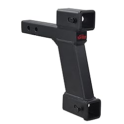 TOPTOW Trailer Dual Hitch Extender Adapter with