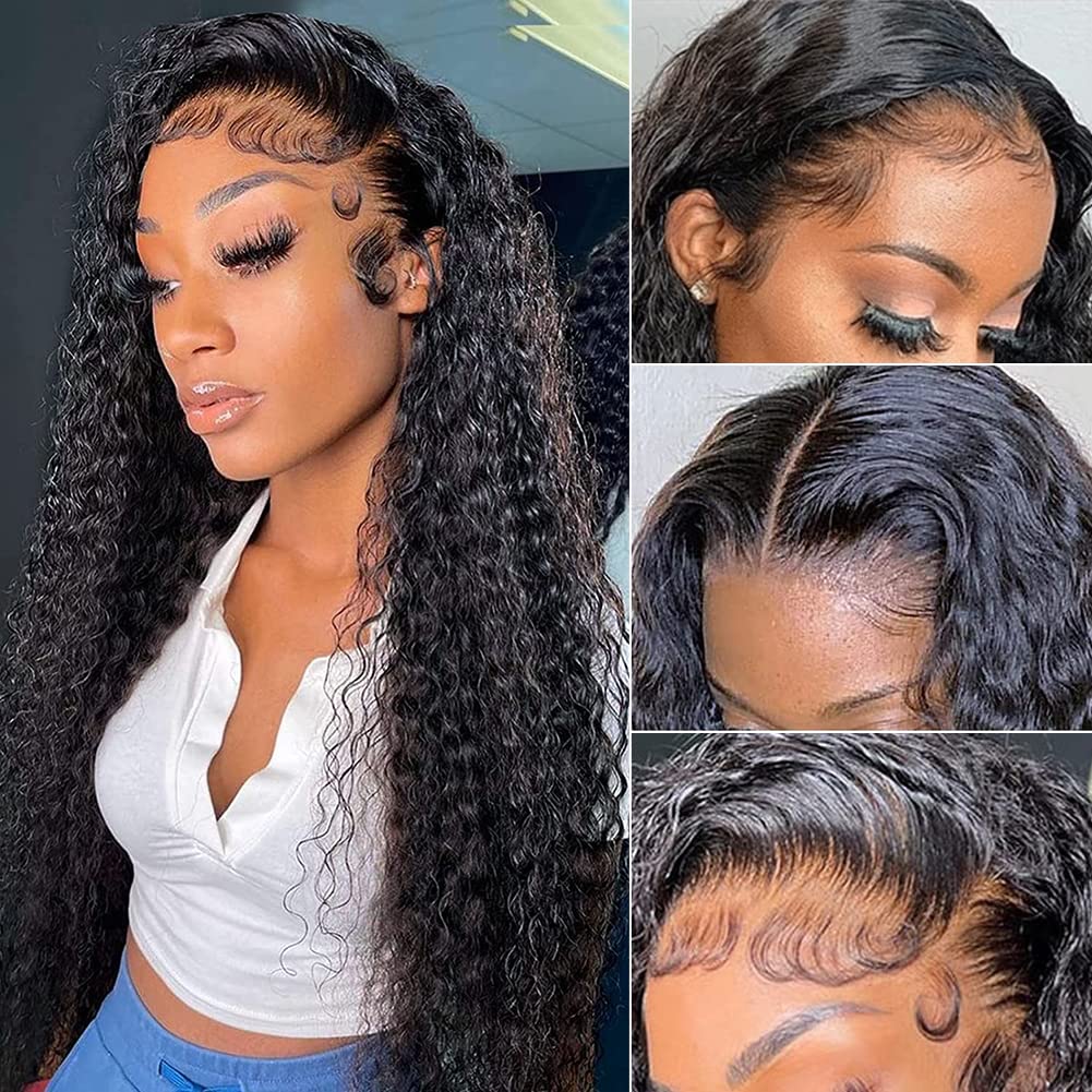 Wingirl 13x4 HD Deep Wave Lace Front Wigs Human