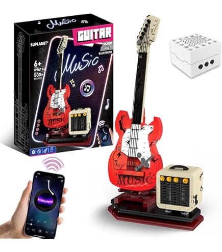 WANTON　GUITAR　玩具　未使用 Amazon.com: XYDongtong Guitar Music Interactive Building Set for