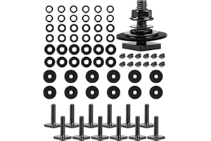 T Slot Bolts for Thule, Yakima Roof Rack Cross Bars, Platform, Cargo Basket, Stainless Square T Track Bolt Adapter to Secure 