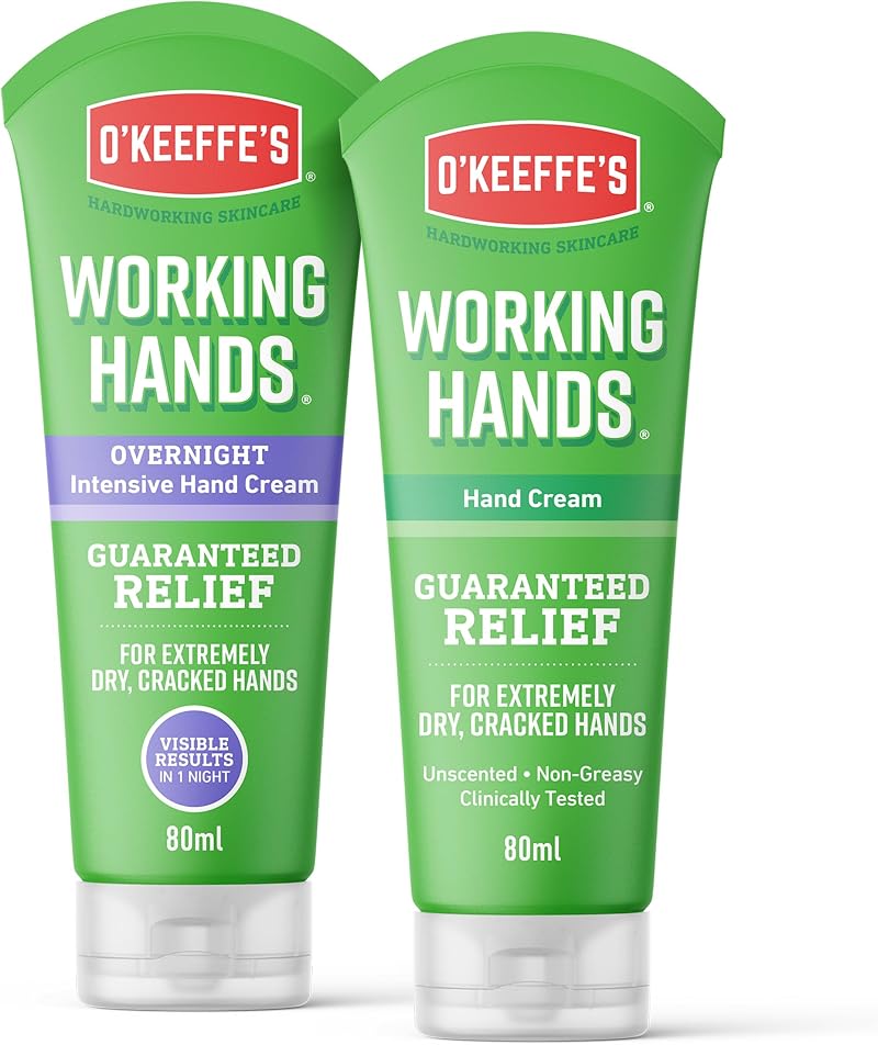 O'Keeffe's Working Hands Overnight Twin Pack 80ml – Hand Cream