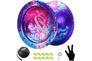 WATIEOBOO Unresponsive Yoyo Professional, Replacement Responsive Ball Bearing for Kids Beginner, Aluminum Yoyo Ball for Advan