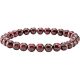 Amazing Gemstone Crystal Bracelet for Women Men's Gifts - Authentic Premium Protection Healing Crystals - 6mm Gemstones Beaded Stretchable Bracelet Pulseras Para Hombres Mujer Stocking Stuffers Mothers Day Gifts