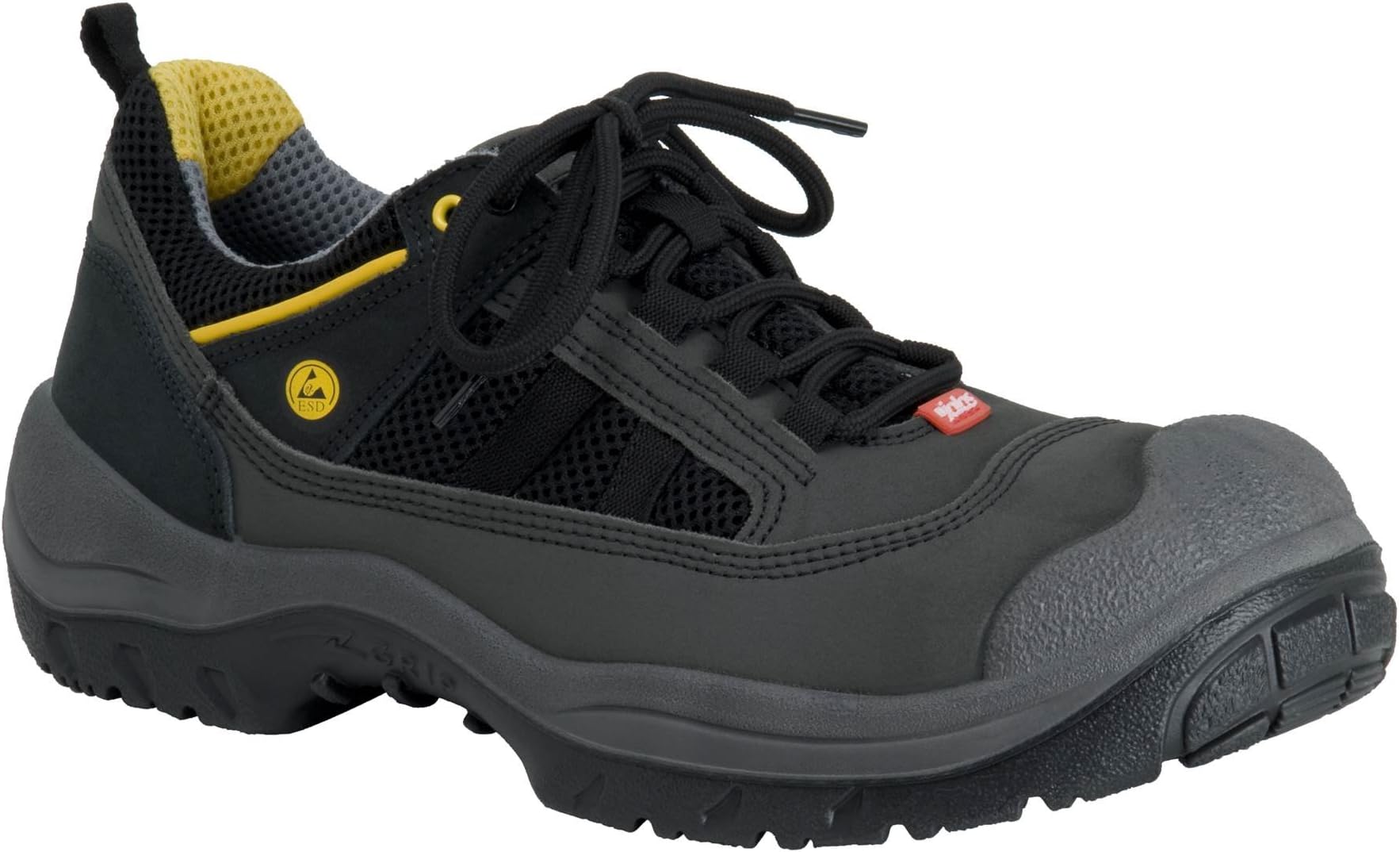 Ejendals 3118-40 Size 40"Jalas 3118 Light Grip" Safety Footwear - Black/Grey/Yellow