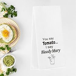 Funny Kitchen Towels Adult Humor You Say Tomato I