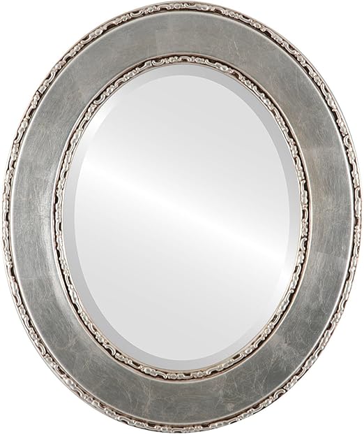 Amazon Com Oval Beveled Wall Mirror For Home Decor Paris Style