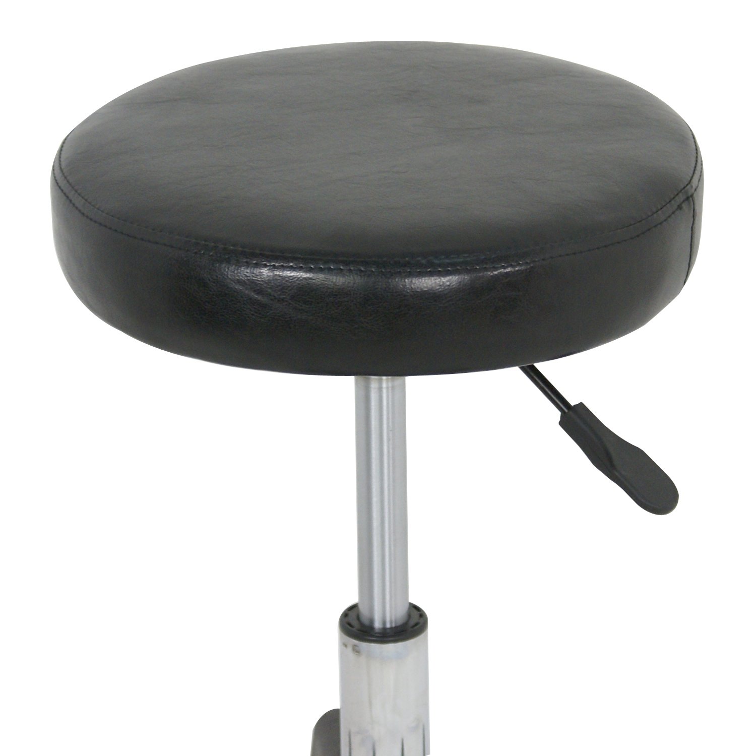 F2C Adjustable Bar Stools Swivel Chairs Leather Hydraulic Rolling Stool Facial Massage Spa Salon Stool with Wheels: Furniture & Decor