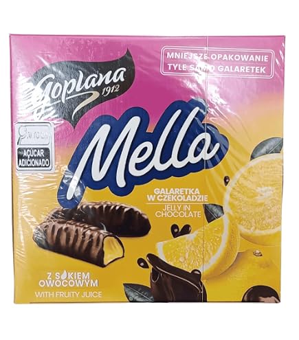 Amazon.com : Jutrzenka MELLA Cocolate Coated Cherry Jelly, 6.7oz