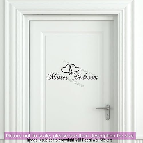 Master Bedroom Door Sign Home Quote Wall Sticker Removable Vinyl