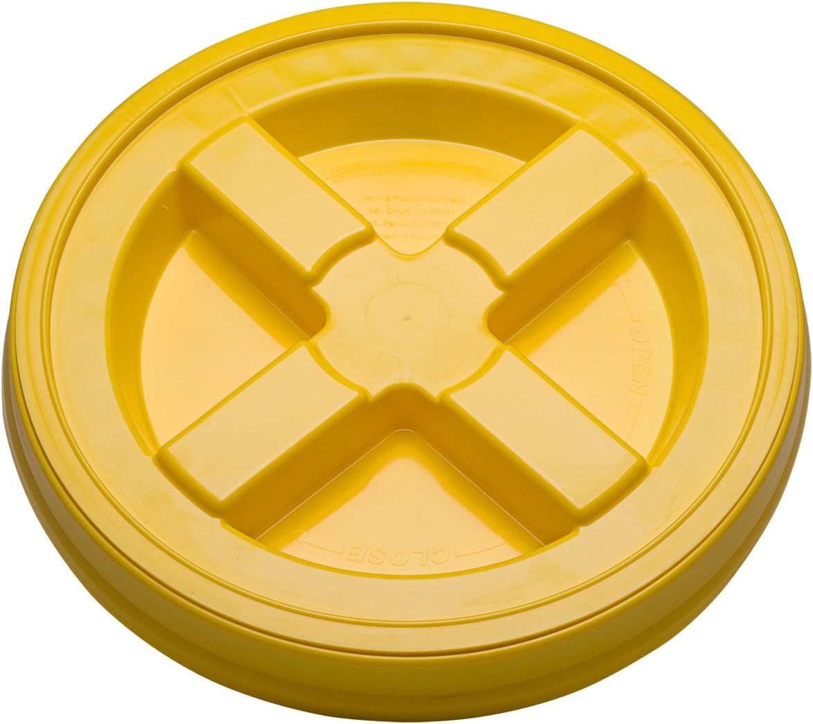 Gamma Seal Lid (3) Quanity (yellow)