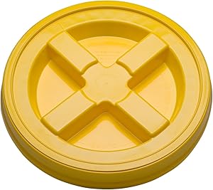 Gamma Seal Lid (3) Quanity (yellow)