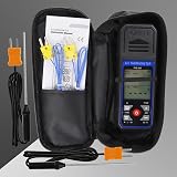 GAIN EXPRESS Digital Thermocouple Thermometer HVAC Temp Meter 4 K Probes Dual view 9