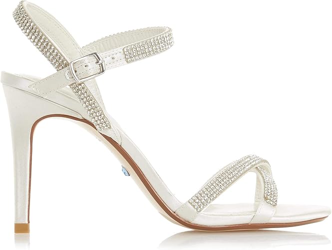 ivory heeled sandals uk