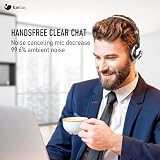 Earbay Bluetooth Headset, Noise Cancelling Mic, 28H Battery Life view 2