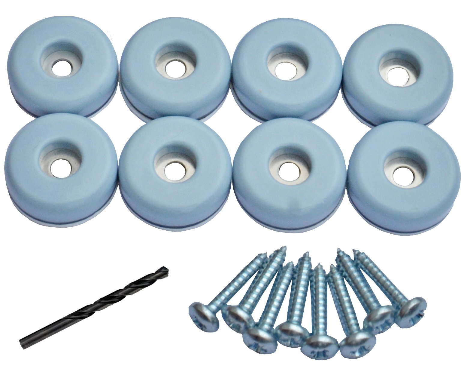 Medipaq® Slide Glides 1" (8 Pack) Move Light Furniture and Appliances