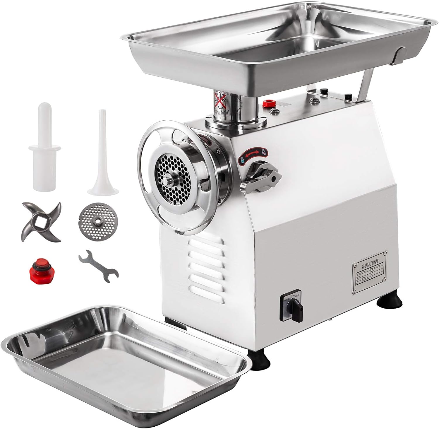 PURMILE Electric Meat Grinder 2200W Commercial Meat Grinder Electric
