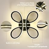 Comely Modern LED Ceiling Light 30W 3375LM 4500K 30cm Black view 9