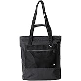 Thread Wallets Utility Tote – Large Travel Tote with Multi-Pocket Design, Laptop Compartment & Work Bag for Women (Black)