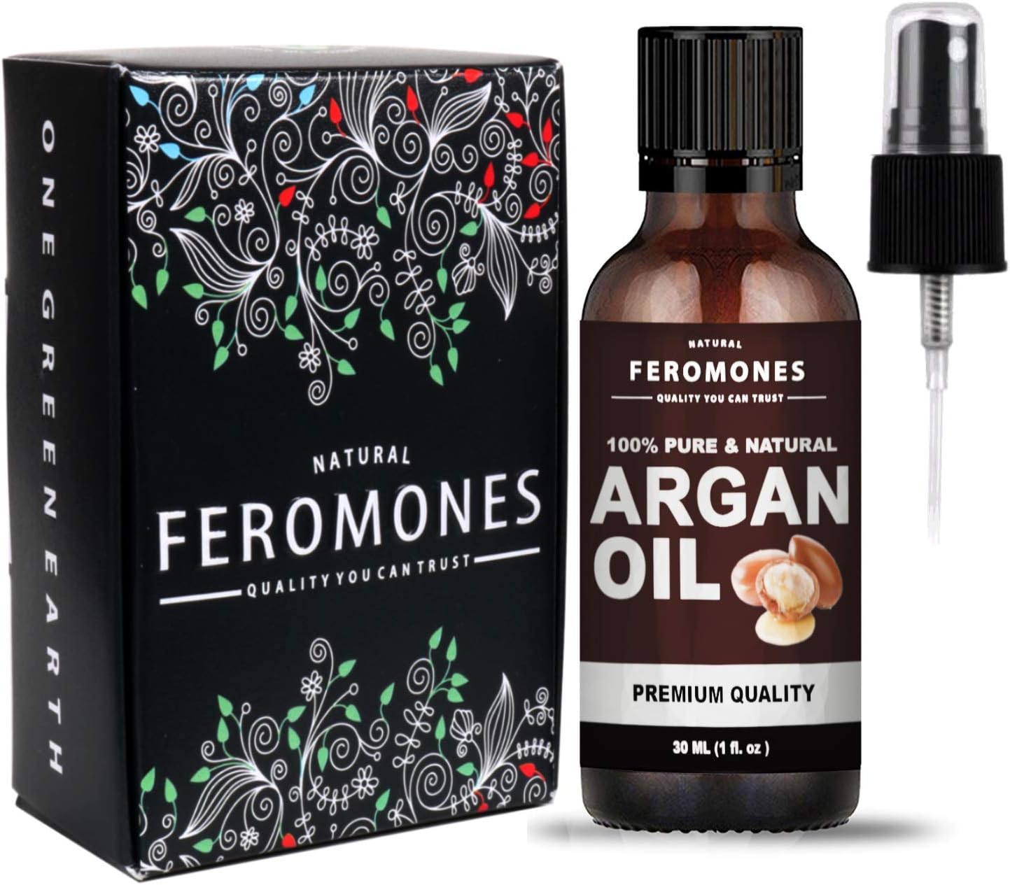 FEROMONES Argan Oil - 100% Pure And Natural Oil For Face, Skin And Hair Care 30Ml (30 Ml)