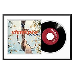 eletecpro 16x24 Aluminum Record Frame with 2
