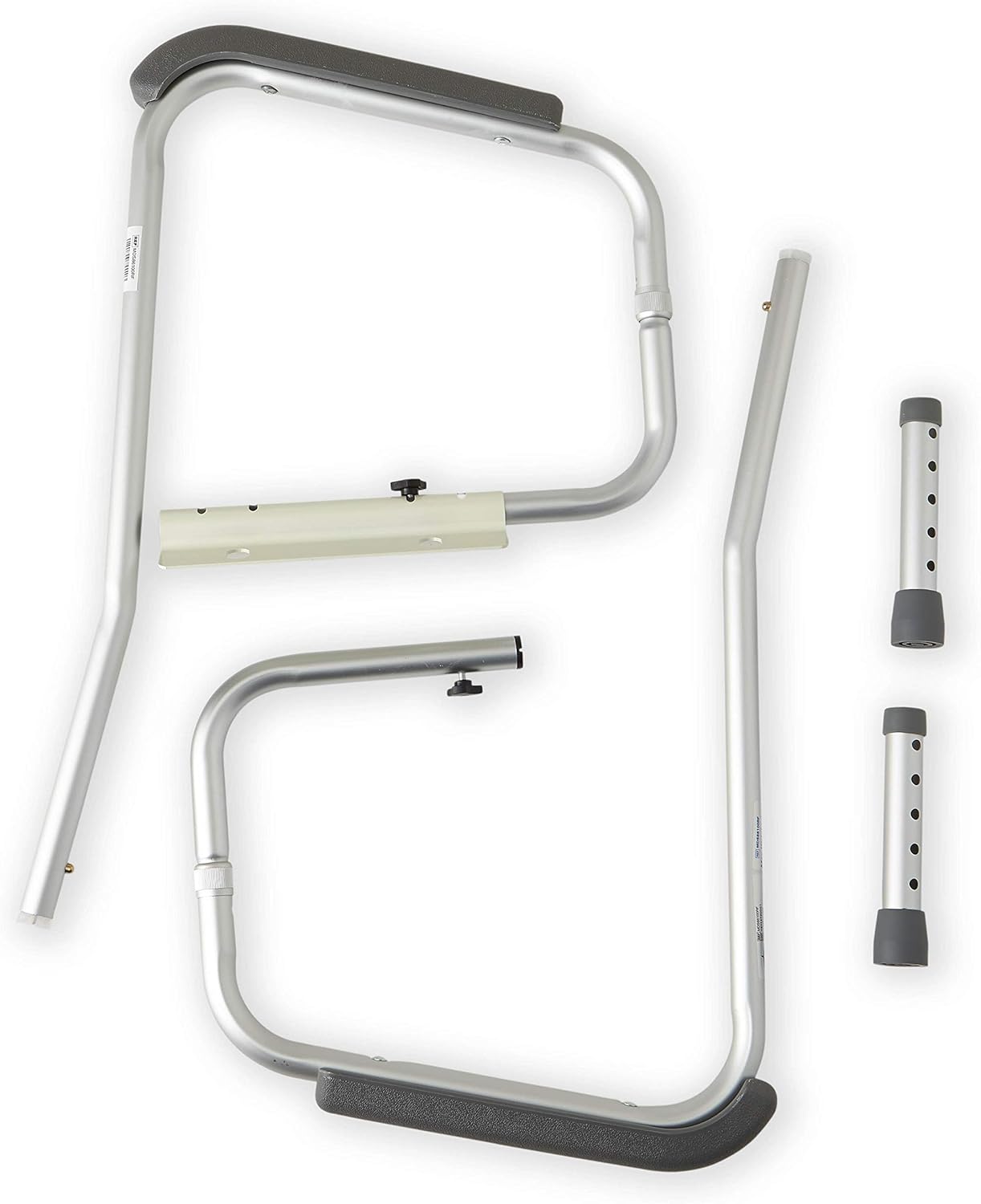 Medline Toilet Safety Rails, Safety Frame for Toilet with Easy Installation, Height Adjustable Legs, Bathroom Safety: Health & Personal Care