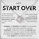 I'm Sorry Necklace for Her – Apology & Forgiveness Gift with Heartfelt Message Card & Stunning Gift Box for Wife, Girlfriend, or Soulmate