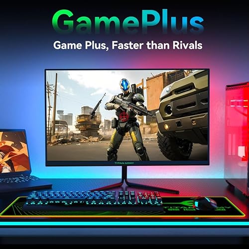 TITAN ARMY 27 Inch Gaming Monitor, Fast IPS QHD 2560 x 1440p