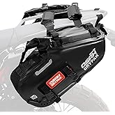 OSAH DRYPAK Motorcycle Saddle Bags, Waterproof Durable Saddlebags 24L(12L*2), Large Capacity Anti-Vibration Pannier Bags, Ideal Luggage Bag for Adventure and Sport Motorcycle Racks, 1 Pair
