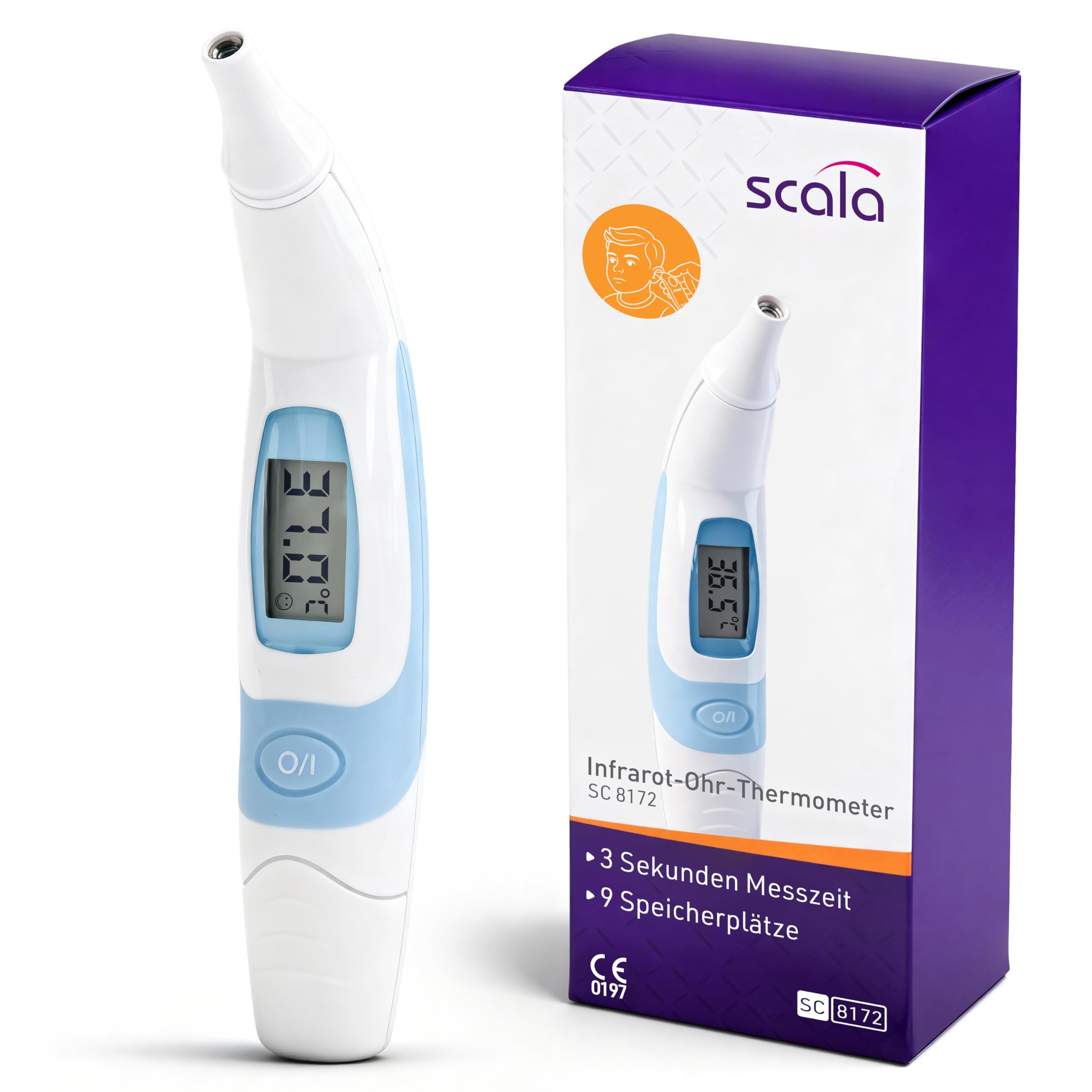 Scala SC 8172 Infrared Ear Thermometer