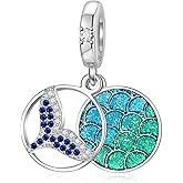 SEVENWELL Charms for Pandora Bracelets Travel Ocean Bees Airplane Lipstick Butterfly Evil Eyes Bead Charm Collection for Women 925 Sterling Silver Pendant Dangle Jewelry