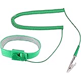 ARCTIC EAGLE Anti Static Wrist Strap, Strap Anti Shock Wristband Bracelet with Grounding Wire, Alligator Clip, Extendable Lon