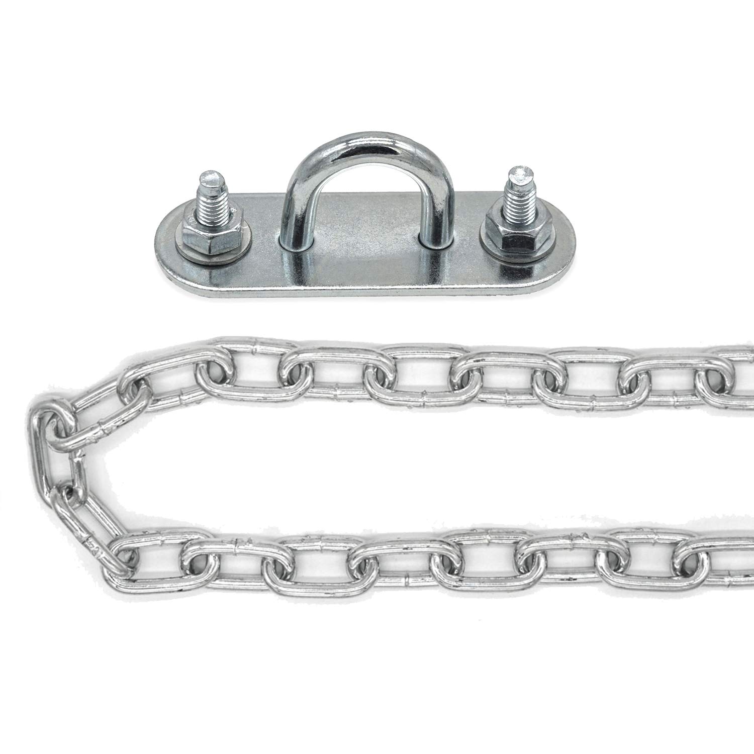 AMANKA 230kg Hanging Chair Chain with Ceiling Hook - 100cm Suspension for Punching Bag Swing Hammock