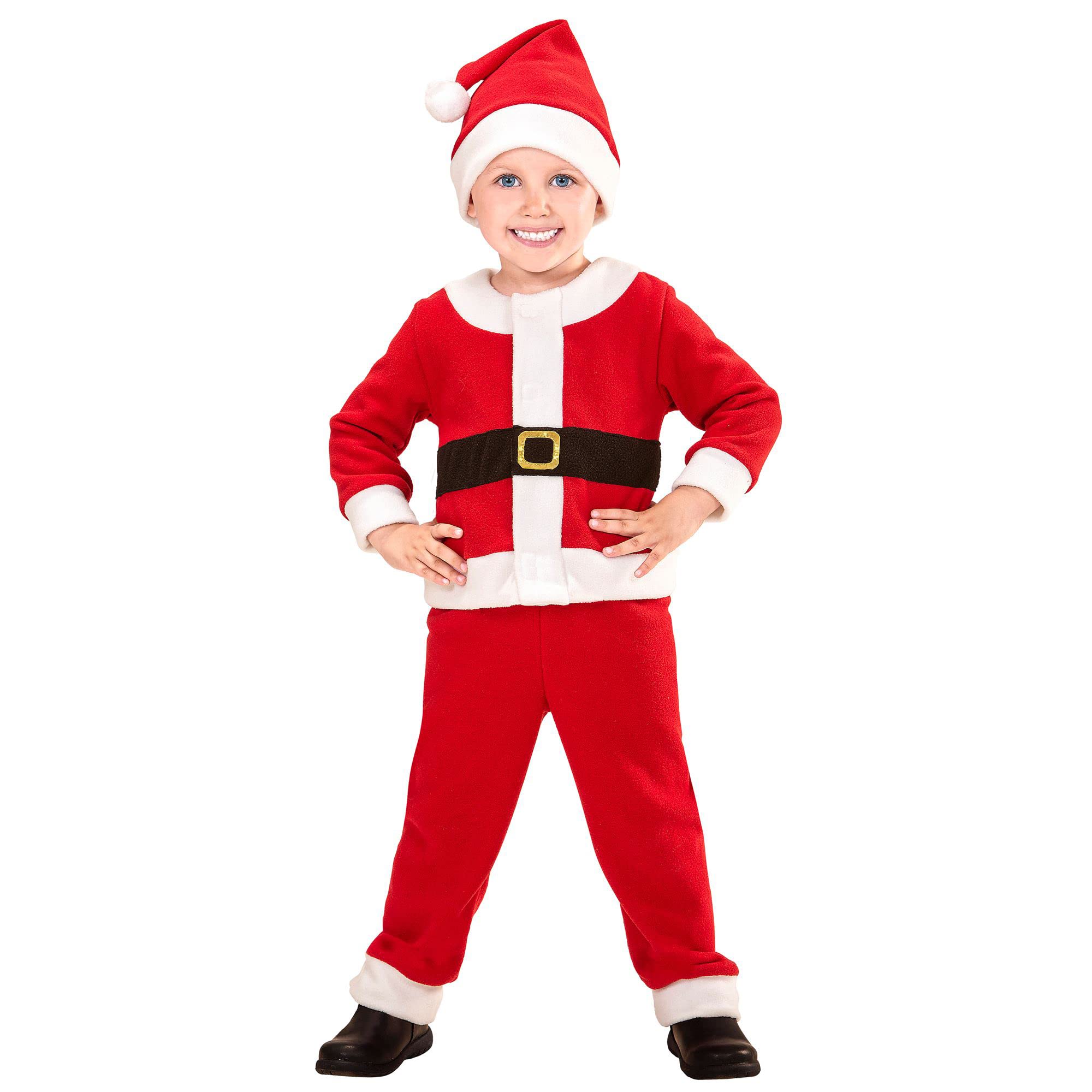 Widmann Santa Boy's Costume 110cm Father Christmas Nativity Fancy Dress