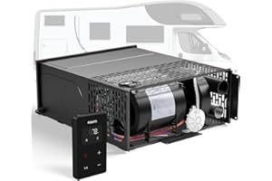 FOGATTI RV Furnace 30,000 BTU Complete Unit- High-Efficiency, Easy Installation RV Heater with Thermostat for Camper, Motorhome & Travel Trailer