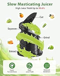 Juicer Machines, ECOSELF Large Feed Chute for