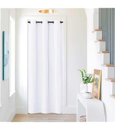 Paravent Séparateur De Pièces Rideau Télescopique Rideau Réglable Rideau Occultant, Kls12-hg