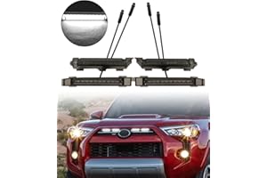 OKLSG LED Grill Lights for 2020 2021 2022 2023 2024 Toyota 4Runner Grille Raptor Lights Fits SR5 TRD Off-Road Sport Limited,White 4pcs