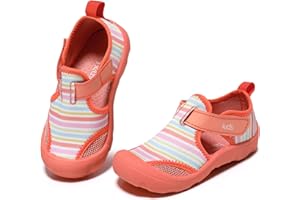 STQ KIDS Toddler Water Shoes Quick-Dry Cute Beach Swim Pool Shoes