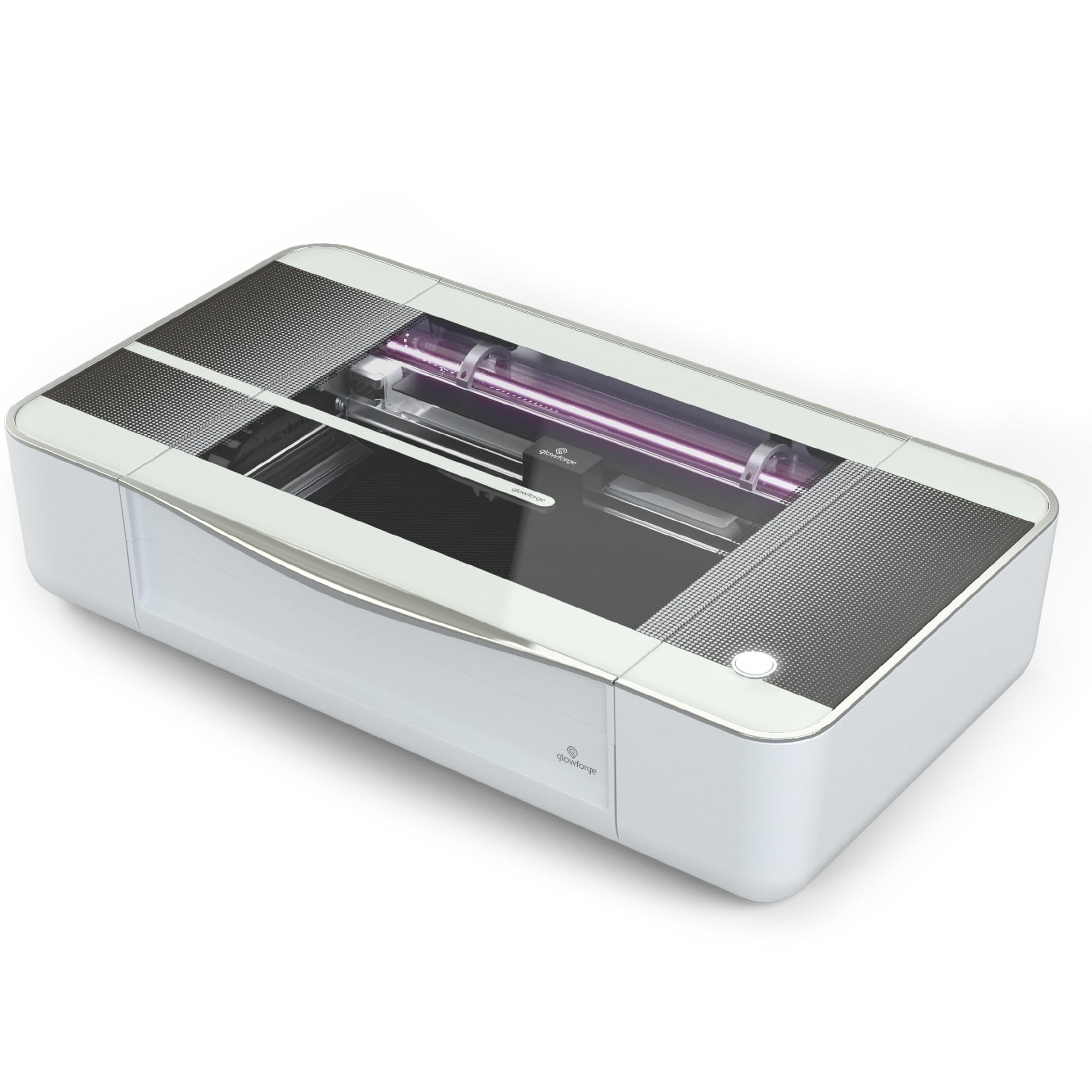 Photo 1 of Glowforge Plus Laser Cutter and Engraver Machine with 40W CO2 Laser - Ultimate Power Laser Engraver with Liquid Cooling for Fast Laser Engraving on Wood, Leather, Metal, and Stone