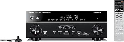 Yamaha Rx V779bl 7 2 Channel Musiccast Receptor Av Con Bluetooth Amazon Com Mx Electronicos