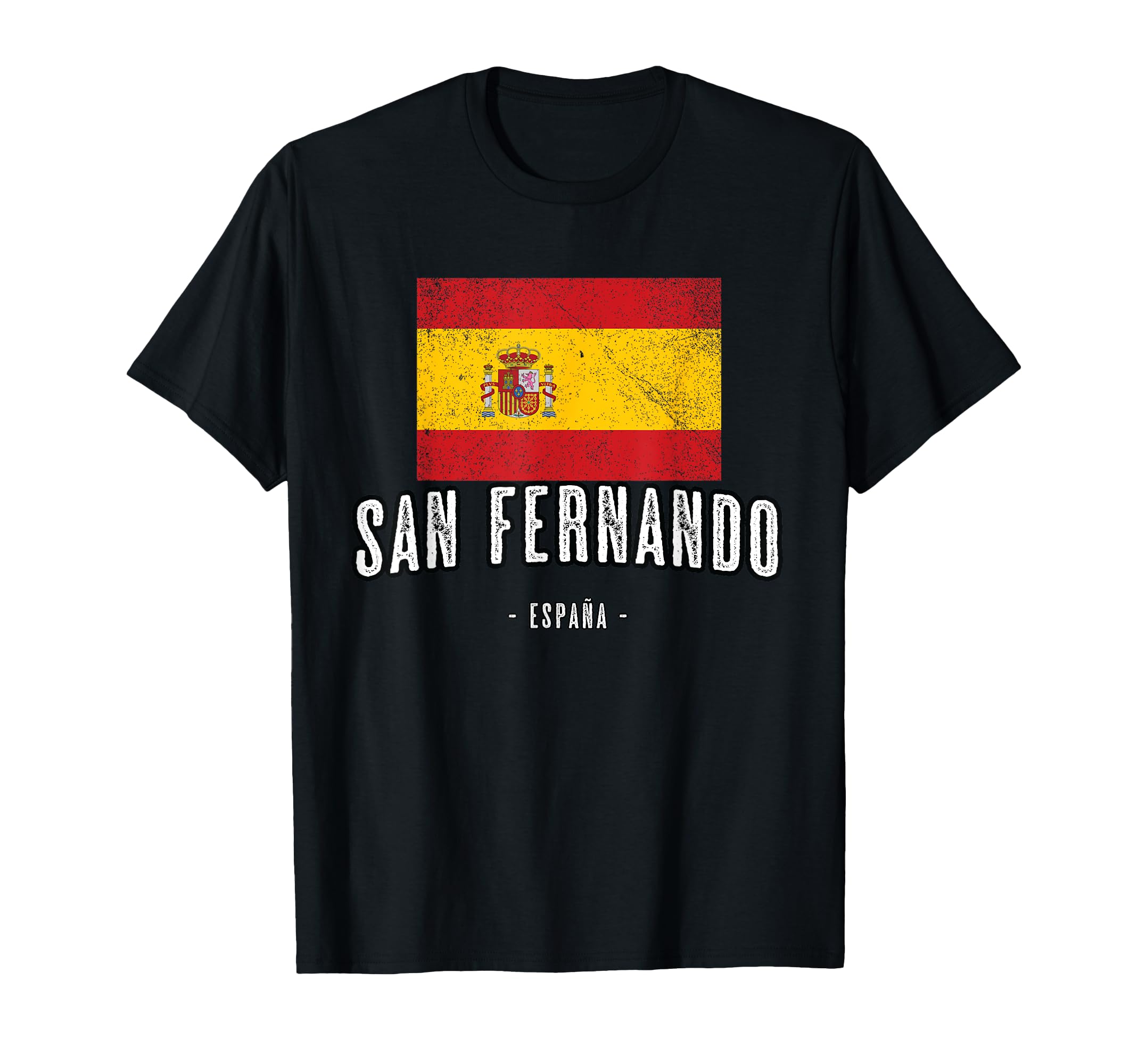 San Fernando Spain | ES Flag City - Bandera Ropa - T-Shirt