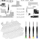 Risidamoy for iPhone 8 SE 2nd 3rd Gen Internal Screws Metal Bracket Replace | Internal Complete Screws and Full Metal Bracket Replacement Kit Plate Cover Bottom Screwdriver for iPhone8 SE2 2020 SE3 2022