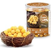 Freeze Dried Cat and Dog Healthy Treats Training Quail Egg Yolk 8.8 Ounce | Dancing Tail Pure Fresh Limited Ingredient Quail Egg Yolk Tasty Snacks