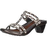 NAOT Footwear Women's Loop Slide Sandal Cheetah Suede 7 M US