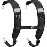 Padded Adjustable Bag Shoulder Strap Replacement Clips Design for Backpack