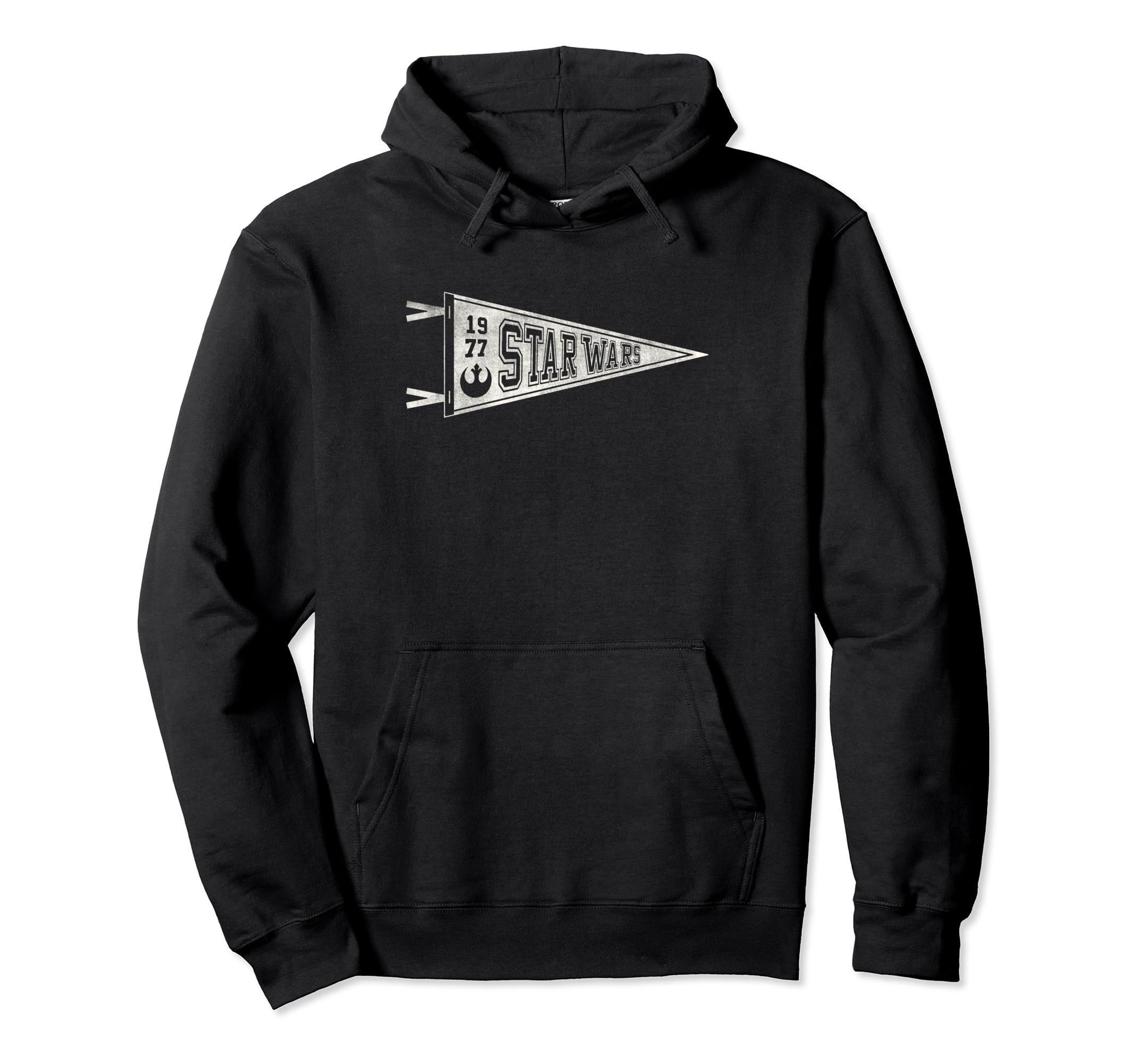 Star Wars 1977 Rebel Star Wars College Banner Pullover Hoodie