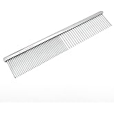 Chris Christensen 000 7.5 in. Greyhound Style Fine/Coarse Colored Butter Comb, Groom Like a Professional, Rounded Corners Pre