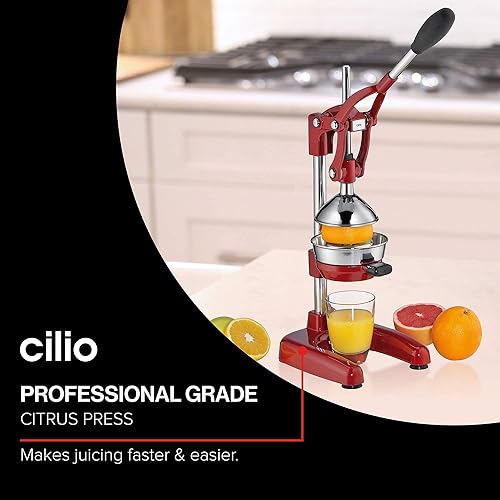 Cilio AMALFI_KP0000309157 Professional Juicer, Stainless Steel