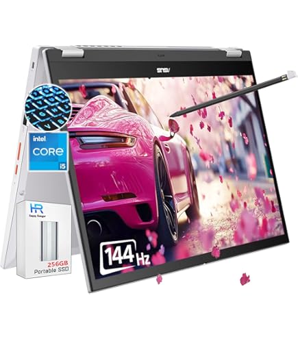 Amazon.com: ASUS Chromebook Flip Touchscreen Laptop - 2-in-1 14