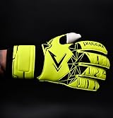 Precision Fusion X Flat Cut Essential Goalkeeping Gloves Fluo Yellow 9 view 7